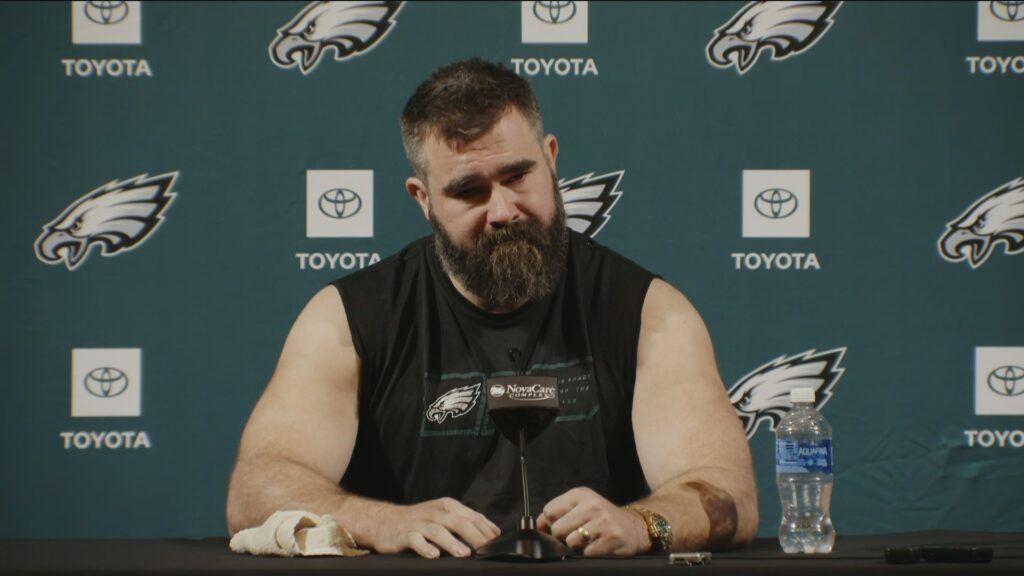 Jason Kelce’s  retired