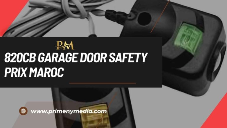 820cb Garage Door Safety Prix Maroc